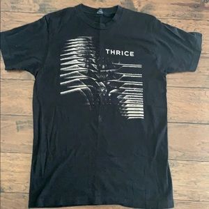 Thrice band tee shirt
